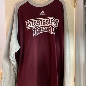 MSU Adidas athletic pullover 3XL